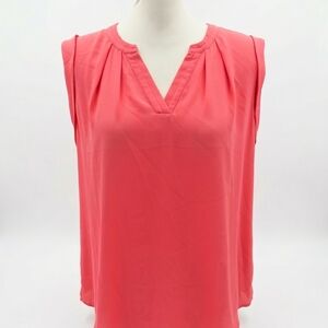 Retimans Coral Sleeveless Women's Top